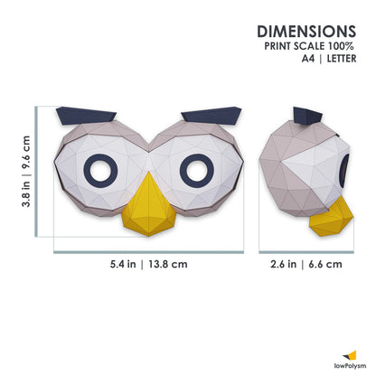 Eye expression mask diy mask dimensions