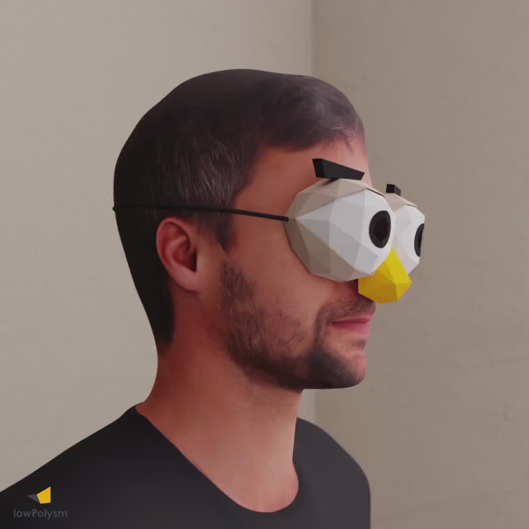 Eyes diy unique 3d paper masks made from cardstock.