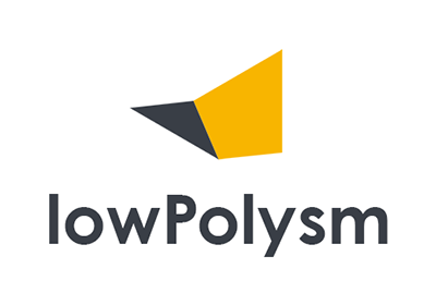 lowPolysm logo